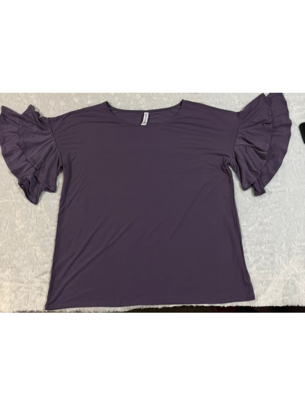 Zenana Purple Blouse